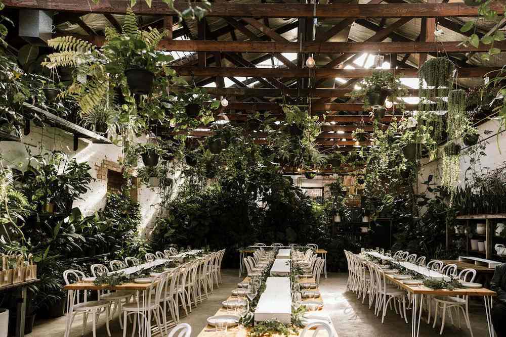 The style of this venue is extremely close to nature